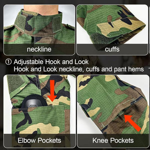 Uniforme de Paintball de Camuflaje a Precio Razonable, Ropa Deportiva en Oferta en Línea, Uniforme de Paintball - Product Image 6