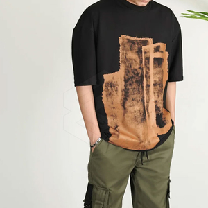 Camiseta Extra Grande para Hombre, Corte Holgado, Personalizada, Sublimada, 100% Algodón, Manga Corta - Product Image 2