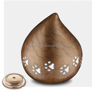 Urna Funeraria de Aluminio Estilo Europeo para Cenizas de Perro, Contenedor Conmemorativo Personalizable de Primera Calidad para Mascotas, Venta al Por Mayor B2B India - Product Image 2