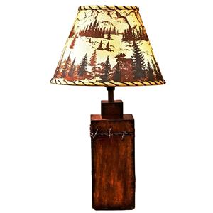 Lampe de table en bois PRODUIT DE VENTE CHAUDE Lampe de table en bois ARTISANAT - Product Image 1