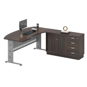 AY <b>Office</b> System V-QMB 55-SET 6 Feet L-shaped Manager Commercial <b>Office</b> <b>Table</b> Sleek Modern Melamine Laminated <b>Office</b> Home Use - Product Image 2