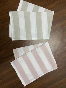 Paño de Cocina a Rayas de Algodón, Paño Absorbente para Platos, Paño de Limpieza Tejido de Secado Rápido para el Hogar y la Cocina - Product Image 1