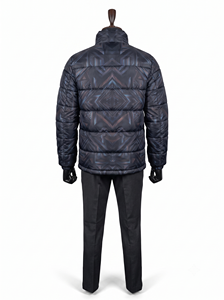 Chaquetas Acolchadas Impermeables y Cortavientos con Capucha y Logotipo Personalizado de Alta Calidad para Hombre, Diseño Nuevo, para Invierno y Actividades al Aire Libre, Venta al Por Mayor - Product Image 2
