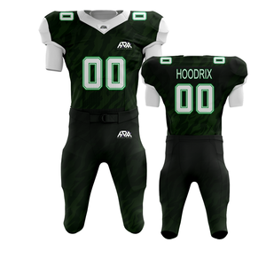 Vente en gros d'uniformes de football américain, maillot de football américain sublimé avec pantalon rembourré, kit de gridiron pour jeunes et adultes - Product Image 2