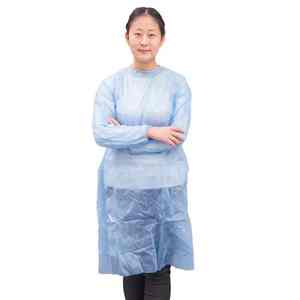 Uniforme Médico Hospitalario para Doctores, Bata de Paciente de Algodón Tejido, Unisex, Personalizable, Transpirable y Cómodo, Batas de Operación - Product Image 1