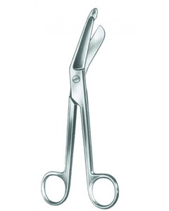 Ciseaux à pansements manuels en acier inoxydable de haute qualité, ciseaux chirurgicaux pour premiers secours, paramédicaux, vétérinaires, certifiés CE - Product Image 3