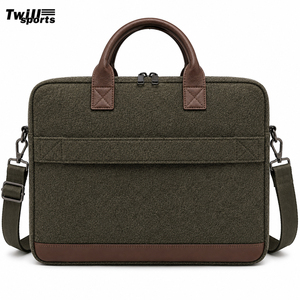 Sac d'ordinateur portable promotionnel personnalisé, durable, classique, écologique, multifonctionnel, en feutre de laine doux - Product Image 2