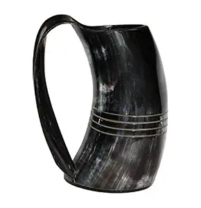 Taza para Beber de Imitación de Cuerno de Búfalo Antiguo, Excelente Calidad, Artesanía Ecológica Hecha a Mano, Forma Natural, Recuerdo - Product Image 2