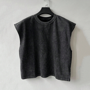 Harry Johnson Premium Quality Eco-Friendly Vintage Men's Gym Singlet Lightweight Knitted Sleeveless Breathable Quick Tank Top - Product Image 1