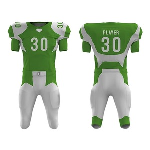 Custom Logo American Football Uniform Sublimation Team Jersey Pants Set Premium OEM Manufacturer - Product Image 6