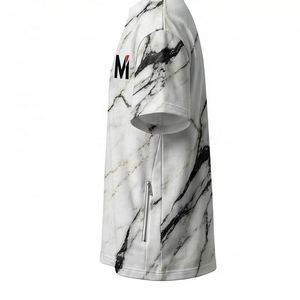 Camiseta de Tela Interlock, Tejido Doble Grueso de Calidad, Textura Suave, Estilo Formal e Informal, Camisetas Premium Lisas para Hombre - Product Image 4