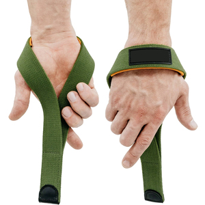 Sangles de levage sur mesure pour la musculation en salle de sport, sangles de soutien rembourrées en néoprène de haute qualité, sangles de levage antidérapantes - Product Image 1