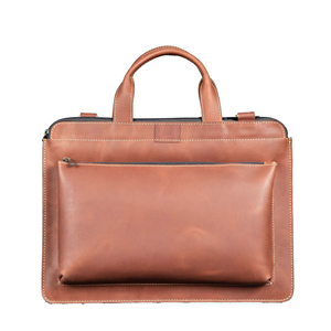 Housse pour ordinateur portable en cuir véritable de qualité supérieure, grande capacité, haute qualité, personnalisée, élégante, souple, pour hommes et femmes, durable - Product Image 1
