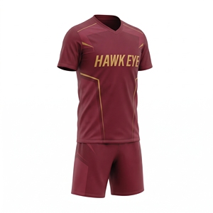 Maillot de football personnalisé en gros, imprimé numériquement, en polyester, uniforme d'équipe, vêtements de sport - Product Image 6