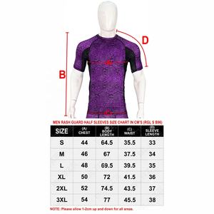 Custom Sublimation Designs Rash Guard Whole Sales High Quality BJJ and MMA Rash Guard <b>Jiu</b> <b>Jitsu</b> Rash Guard Men's <b>T</b>-<b>Shirts</b> - Product Image 6