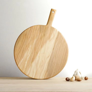 Planche à découper ronde en bois gravée sur mesure, écologique et durable, passe au lave-vaisselle - Product Image 3