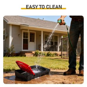 Nido per Galline a 6 Scomparti per Deposizione Uova, Montaggio a Parete, con Facile Raccolta delle Uova, Gabbie per Animali - Product Image 5