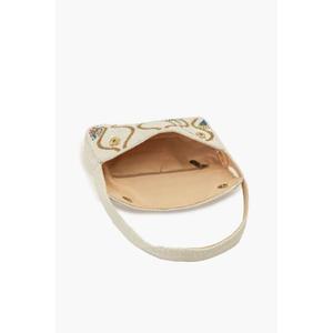 Bolso de Hombro con Cuentas Rosadas para Mujer, Elegante Bolso de Mano con Cuentas Rosadas para Bodas, Fiestas, Eventos Nocturnos y Vacaciones - Product Image 2