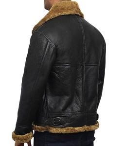 Vestes en cuir véritable - Design personnalisé Bomber - Hiver - OEM Denim fini - Vestes décontractées et formelles pour hommes - HI 2026 - Product Image 6