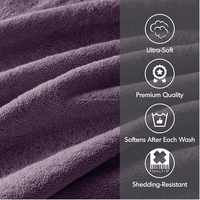 Serviette de bain en coton de luxe 400 GSM, sans peluches, absorbante, séchage rapide, pour le sport et les salons