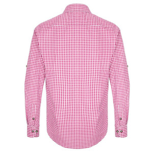 Chemise unisexe pour homme Oktoberfest, 220 grammes, design uni, 100% coton, manches longues, chemise traditionnelle bavaroise allemande pour Lederhosen - Product Image 3
