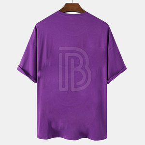 เสื้อยืดพิมพ์ลายคุณภาพสูง สวมใส่สบาย ทรงหลวมสำหรับผู้ชาย ผ้าฝ้าย 100% คอลเลคชั่นฤดูร้อน - Product Image 2