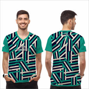 T-shirts pour hommes en grande quantité, taille adulte, meilleure qualité, 100% coton, imprimés sur mesure, coupe ample, en vente - Product Image 3
