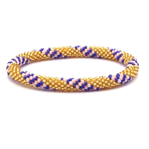 Pulseras de Cuentas de Vidrio Hechas a Mano de Alta Calidad, Diseño Atractivo y Moderno, Multicolores, de Ahana para Mujer - Product Image 1