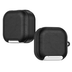 Étui pour écouteurs en TPU effet cuir avec support antidérapant pour Buds 3/3 Pro - Product Image 2