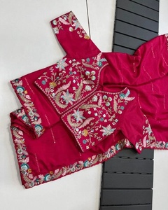 Nuevo Lanzamiento de Fatema Fashion: Sarees y Blusas Premium de Tela Pesada para Fiestas y Festivales, Estilo Indio-Pakistaní Paskitani para Mujer - Product Image 6