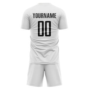 Ventes en gros de tenues de football respirantes de haute qualité, ensemble complet de maillots de football, shorts, uniforme, couleurs personnalisées, uniforme de football - Product Image 3