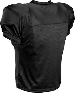 Maillot de football blanc col en V en maille polyester léger unisexe adulte pour entraînement de pré-saison - Product Image 6