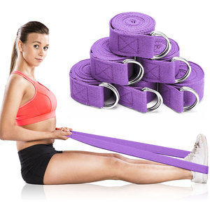 Sangles de yoga en gros, équipement de sécurité pour le fitness, livraison directe d'usine - Product Image 1
