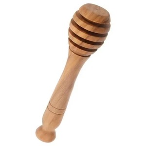 Agitador de Miel de Madera Moderno, Ecológico, Duradero y con Acabado Natural, Cuchara para Tarro de Miel - Product Image 3