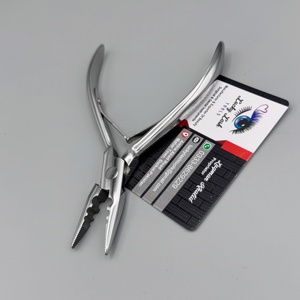 Outil professionnel d'installation et de retrait de micro-anneaux à 3 trous en acier inoxydable de qualité chirurgicale Lucky Lash, fixation solide, pour extensions de cheveux - Product Image 4