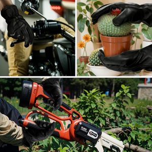 High Quality Cow Hide Leather <b>Driver</b> Working <b>Gloves</b> New Latest Fashion Waterproof Safety Hand Protection Driving Work <b>Gloves</b> - Product Image 6