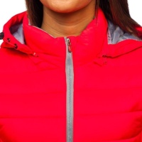 Blouson matelassé respirant à capuche pour femme 2022, en tissu brodé, design matelassé, séchage rapide, couleurs personnalisables, lettres