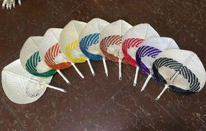 พัดไม้ไผ่แบบดั้งเดิมสุดหรู เป็นมิตรกับสิ่งแวดล้อม อุปกรณ์ครัว จานติดผนัง - Product Image 3