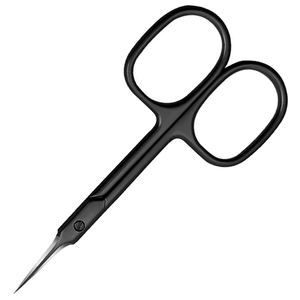 Ciseaux à cuticules de précision courbés à marque privée, lame fine, manche équilibré, action fluide, instrument de manucure durable - Product Image 2