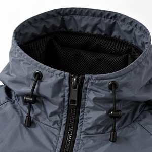 Survêtement de qualité supérieure en nylon pour hommes, grande taille, streetwear, fitness en plein air, jogging, OEM, ODM, vente en gros, fabricant sur mesure - Product Image 6