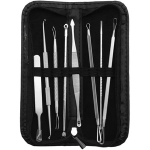 Dual Ended Comedone <b>Extractor</b> <b>Blackhead</b> Remover Acne Needle Facial Pore Cleaner Stainless Steel Beauty Instrument - Product Image 2