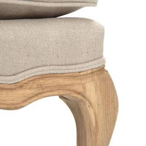 โซฟา 2 ที่นั่งสุดหรู เฟอร์นิเจอร์ห้องนั่งเล่น ดีไซน์หรูหรา คุณภาพดี นั่งสบาย โซฟาเลิฟซีท สไตล์ฝรั่งเศส - Product Image 4