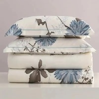 Parure de lit en coton 400TC hypoallergénique au toucher doux, 6 pièces, tailles surdimensionnées, résistante à l'eau, personnalisable