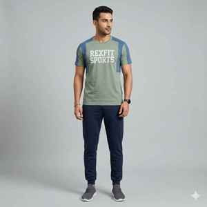 เสื้อยืดคอกลมแบบริงเกอร์ขายส่งสำหรับผู้ชายและเด็กผู้ชาย หลายสี แขนยาว ดีไซน์สำหรับแบรนด์ส่วนตัว ผลิตจากโพลีเอสเตอร์/ผ้าฝ้าย - Product Image 6