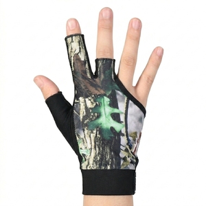 Guantes de Snooker Juveniles Elásticos y Cómodos Personalizables con 3 Dedos, Transpirables para Billar y Snooker - Product Image 4