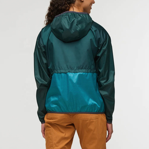 Chaqueta Cortavientos Impermeable para Mujer, Talla Grande, con Capucha, Abrigo Casual de Invierno, con Logotipo y Capucha de Color - Product Image 4