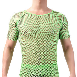 Gilet en maille respirant sans manches à col rond, style hip-hop populaire, plissé sur la poitrine, tricoté, confortable à porter - Product Image 6