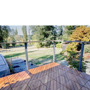 Azulejos de cubierta de madera de acacia premium-Pisos de exterior para jardín, patio y pavimento, diseño de 6 listones - Product Image 4