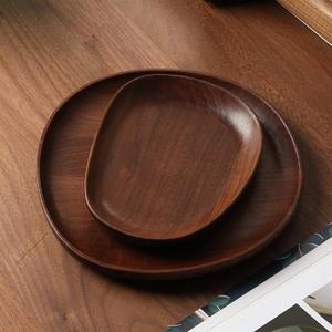 Assiette de table rectangulaire en bois poli, faite à la main, élégante et moderne, à prix abordable, pour dîner, collations, petit-déjeuner, cadeaux et usage quotidien à la maison - Product Image 5