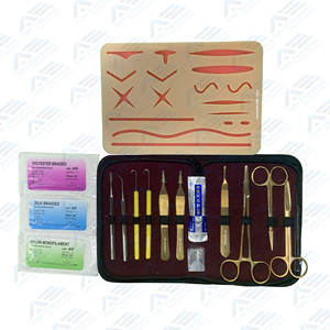 Kit de pratique chirurgicale médicale de suture Kit de suture chirurgicale pratique pour l'enseignement aux étudiants en médecine Kit de suture pour les étudiants en médecine - Product Image 1